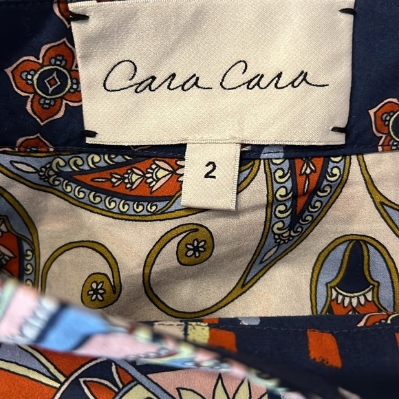 cara cara tisbury skirt - pandora patchwork midnight spice size 2 - Picture 5 of 5